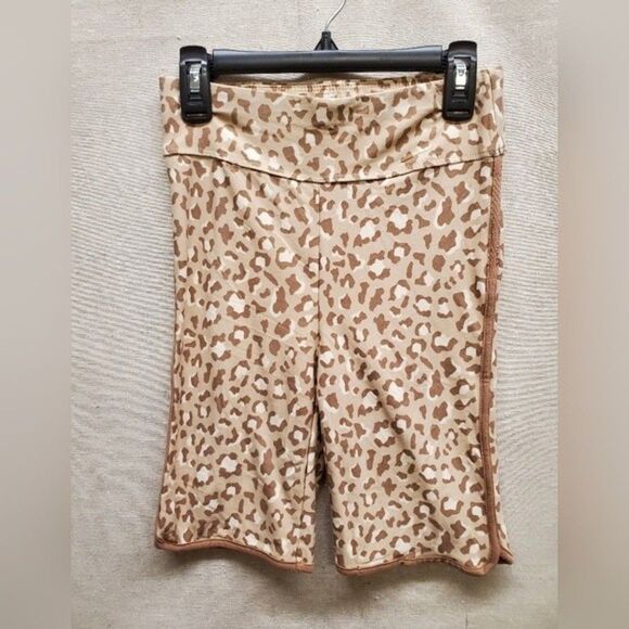 Derek Heart Size Small Cheetah Print Sport Shorts in Size S - Picture 1 of 3
